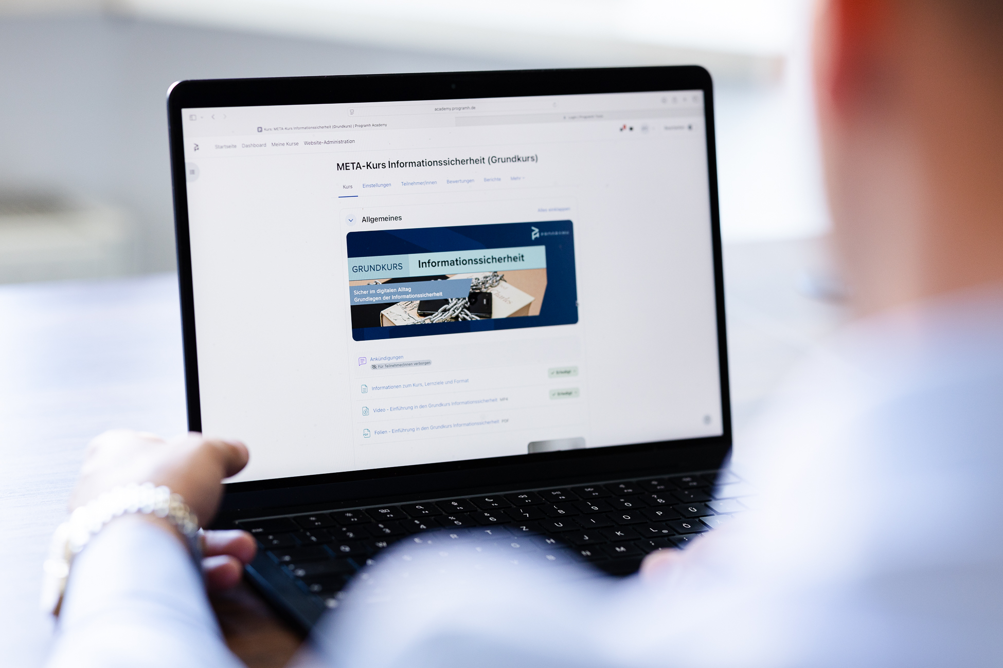 Kursinformation Online Academy - Informationssicherheit